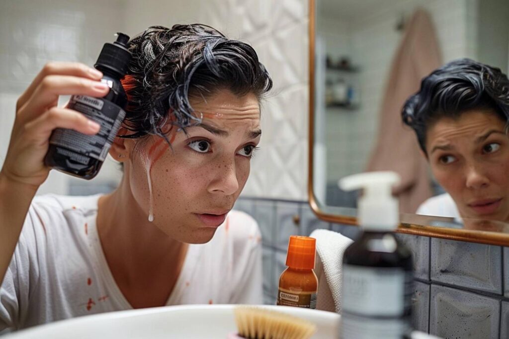 Comment enlever une coloration permanente des cheveux ?