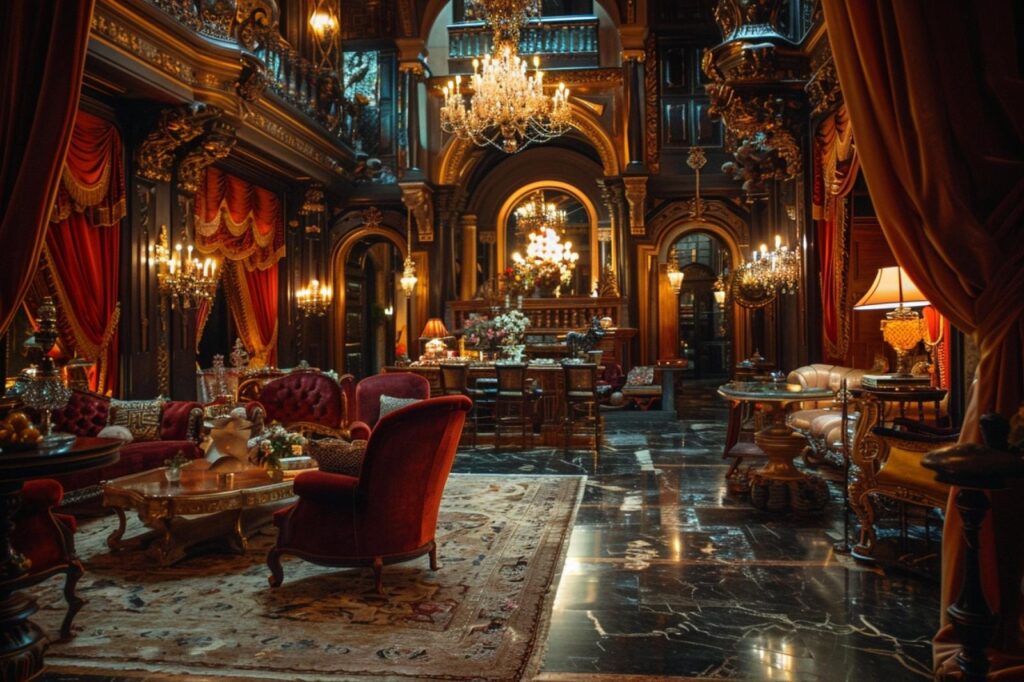 Qu’est-ce qui crée une atmosphère opulente ?