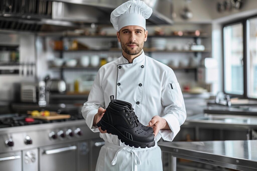 Quels sont les critères à prendre en compte pour sélectionner des chaussures de cuisine sécurisées ?