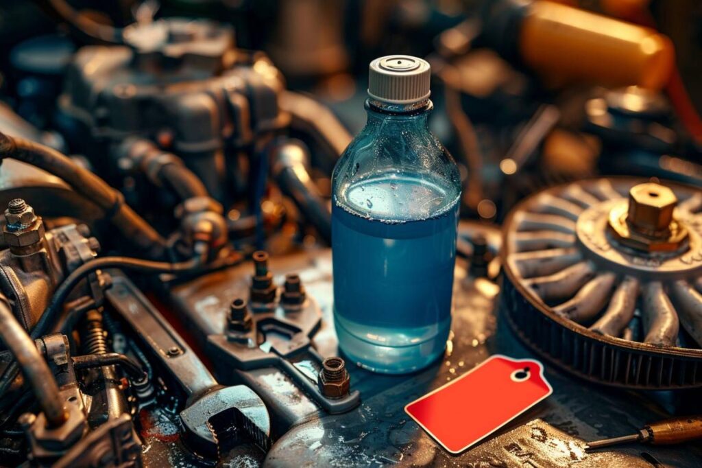 Quel est le coût moyen du liquide de refroidissement ?