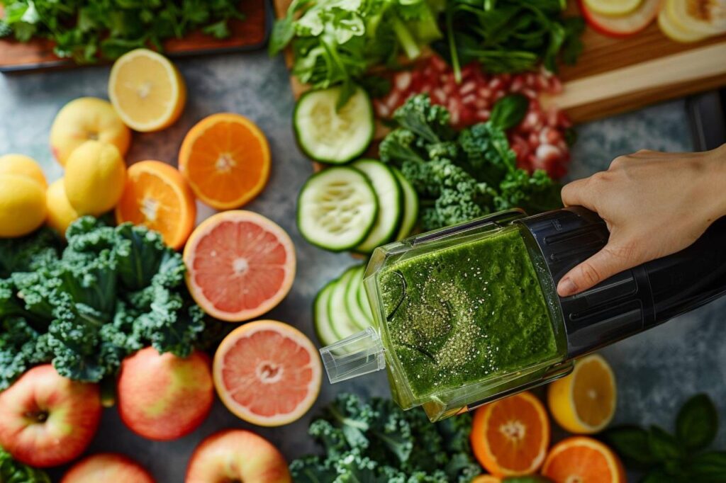 recettes de smoothies verts pour un petit-déjeuner énergisant et savoureux