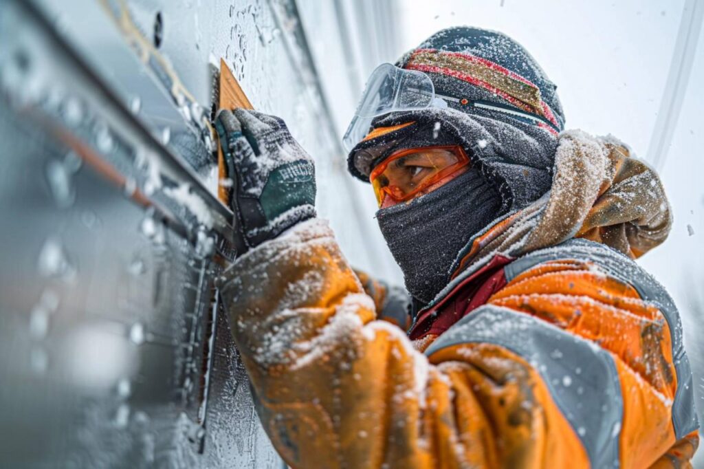 Peut-on installer le bardage composite par temps froid ?