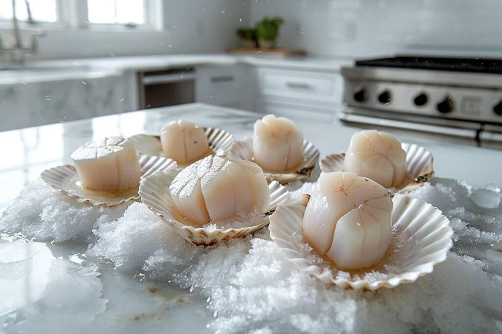 Combien de temps conserver des coquilles saint-jacques au congélateur ?