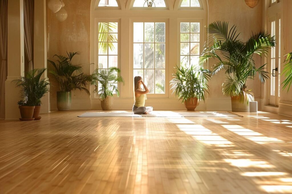 Comment créer un espace propice à la pratique du yoga à la maison ?