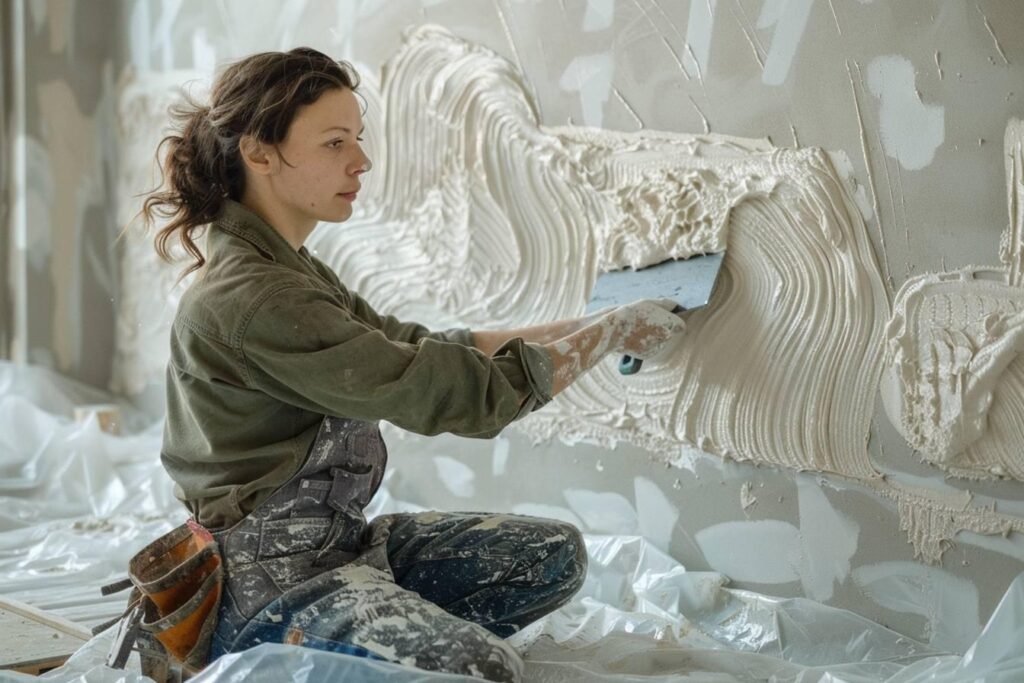 Comment lisser un mur crépi intérieur : techniques et astuces