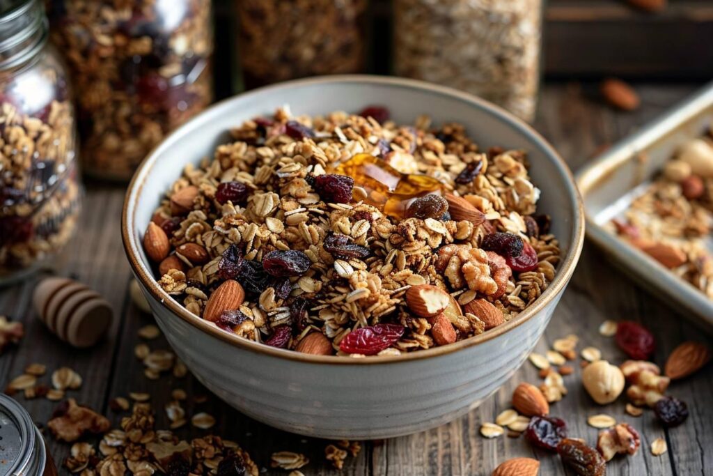 Comment réaliser des granolas croquants maison : astuces et secrets de préparation