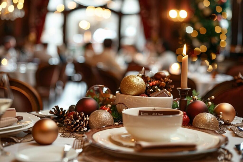 quels restaurants proposent des menus spéciaux pour les cadeaux ?