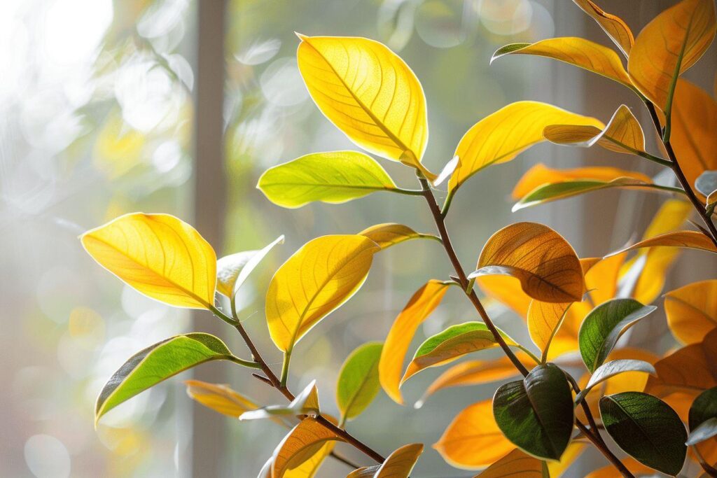 Ficus : comprendre pourquoi les feuilles jaunissent