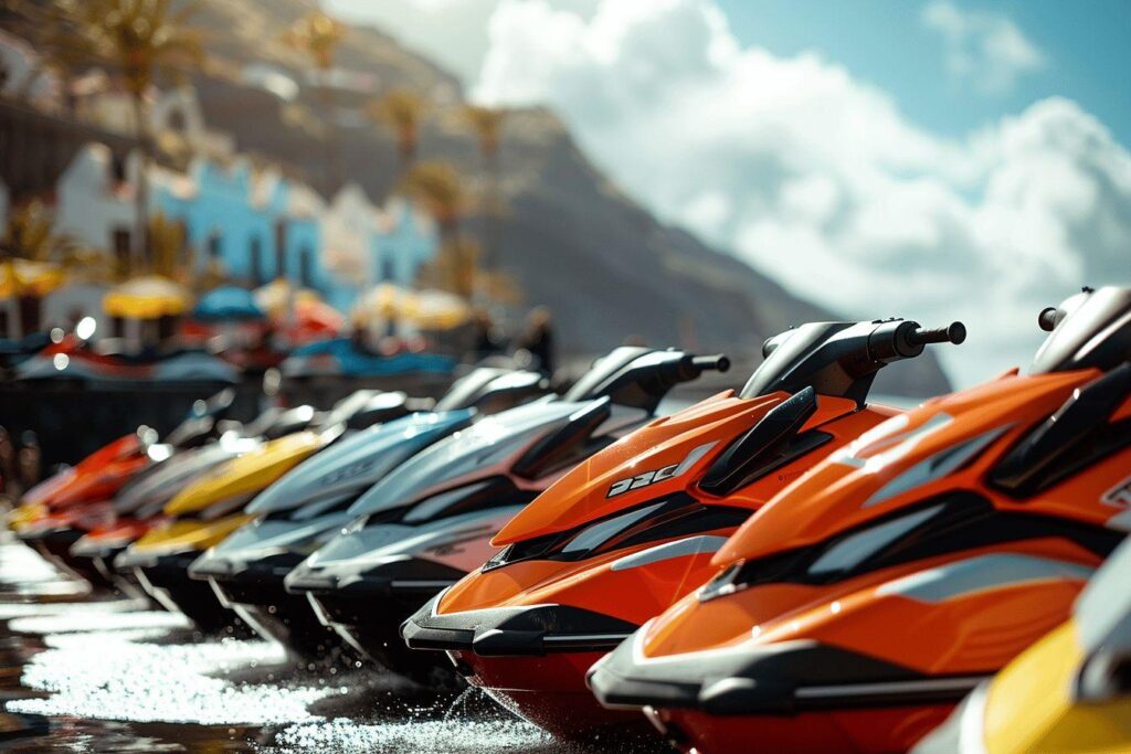 Quels types de jet skis peut-on louer à Tenerife ?