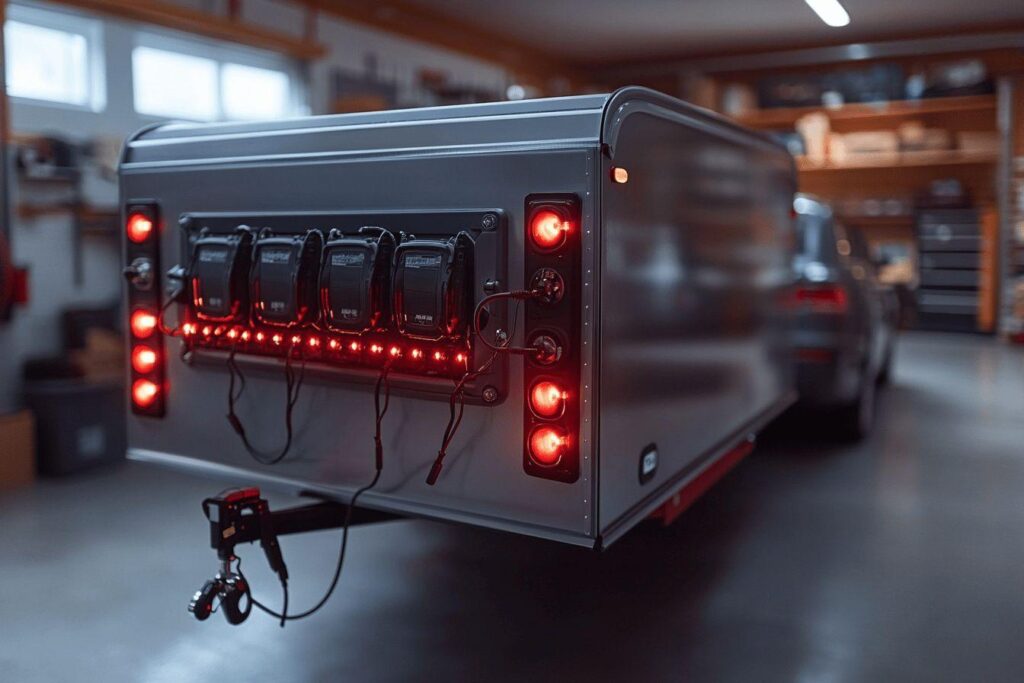 Recharge de batterie remorque avec attelage voiture : fonctionnement